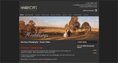 Desktop Screenshot of harrisonsphotography.com.au